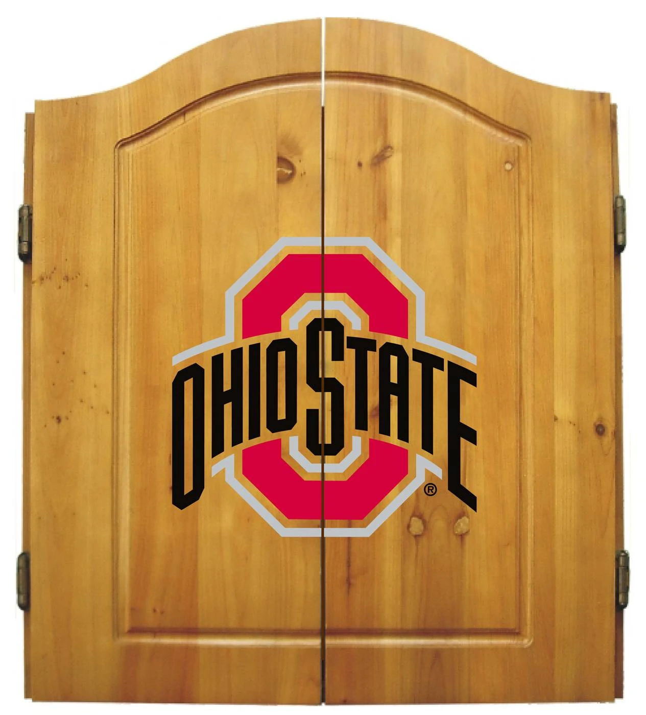 Discount - Ohio State Buckeyes NCAA Complete Dart Board Cabinet Set 1 Discount - Ohio State Buckeyes NCAA Complete Dart Board Cabinet Set