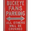 Discount - Ohio State Buckeyes NCAA Embossed Parking Sign