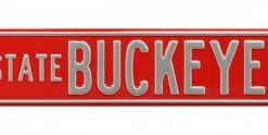 Discount - Ohio State Buckeyes NCAA Embossed Street Sign