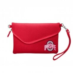 Discount - Ohio State Buckeyes Pebble Fold Over Purse