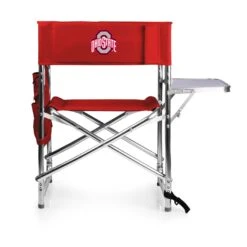 Discount - Ohio State Buckeyes NCAA Red Sports Folding Chair
