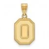 Discount - Ohio State Buckeyes Sterling Silver Gold Plated Medium Pendant