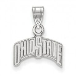 Discount - Ohio State Buckeyes Sterling Silver Small Pendant