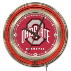 Discount - Ohio State Buckeyes Neon Clock