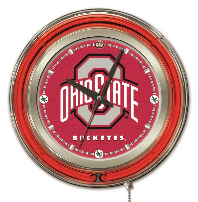 Discount - Ohio State Buckeyes Neon Clock 1 Discount - Ohio State Buckeyes Neon Clock