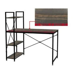 Discount - Ohio State Buckeyes Office Desk -Ohiostate Hobby Import Store ohio state buckeyes office desk altimage 02 FullSize