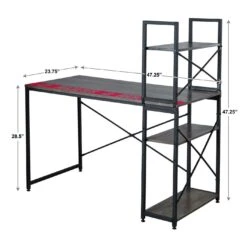 Discount - Ohio State Buckeyes Office Desk -Ohiostate Hobby Import Store ohio state buckeyes office desk altimage 04 FullSize