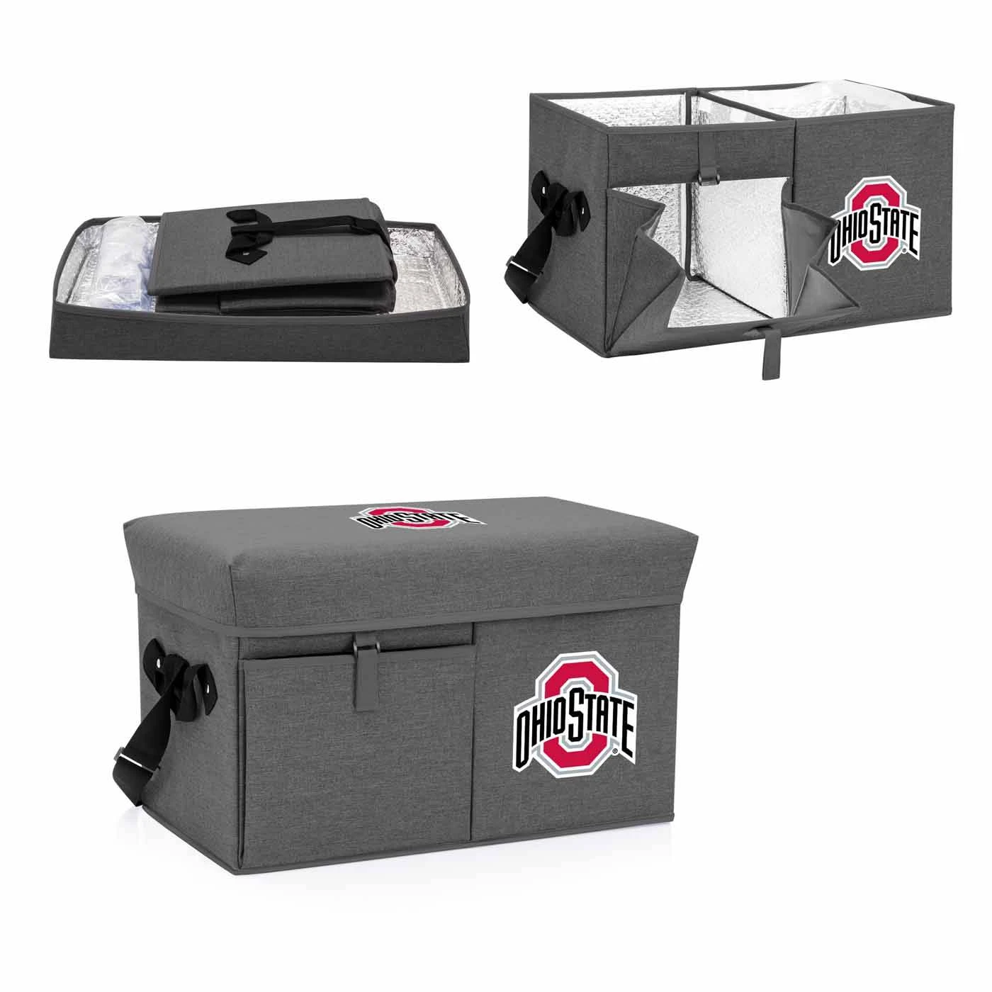 Discount - Ohio State Buckeyes Ottoman Cooler & Seat 2 Discount - Ohio State Buckeyes Ottoman Cooler & Seat - Image 2