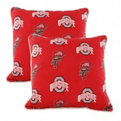 Discount - Ohio State Buckeyes Outdoor Decorative Pillow Set