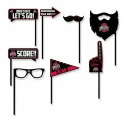 Discount - Ohio State Buckeyes Party Props Selfie Kit