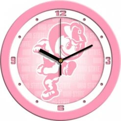 Discount - Ohio State Buckeyes Pink Wall Clock