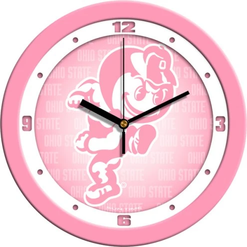 Discount - Ohio State Buckeyes Pink Wall Clock 1 Discount - Ohio State Buckeyes Pink Wall Clock