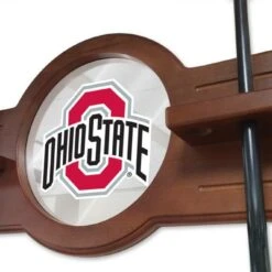 Discount - Ohio State Buckeyes Pool Cue Rack English Tudor -Ohiostate Hobby Import Store ohio state buckeyes pool cue rack altimage 02 FullSize