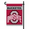 Discount - Ohio State Buckeyes NCAA Premium 2-Sided Garden Flag With Pole