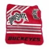Discount - Ohio State Buckeyes Raschel Throw Blanket