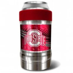 Discount - Ohio State Buckeyes Red 12 oz. Locker Vacuum Insulated Can Holder