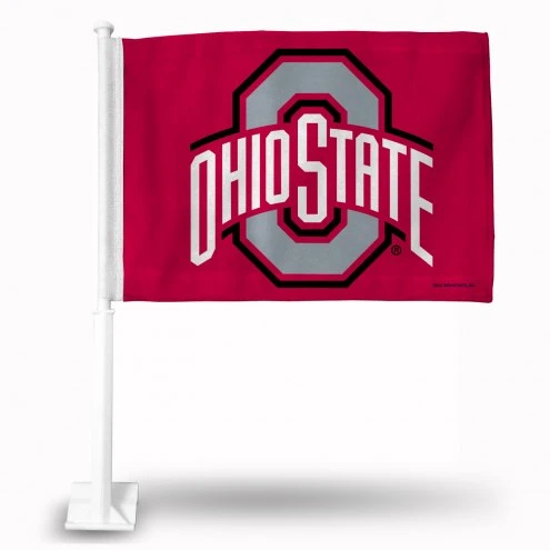 Discount - Ohio State Buckeyes Red Car Flag 1 Discount - Ohio State Buckeyes Red Car Flag