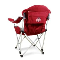 Discount - Ohio State Buckeyes Red Reclining Camp Chair