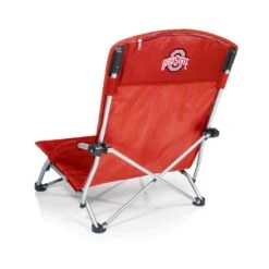 Discount - Ohio State Buckeyes Red Tranquility Beach Chair