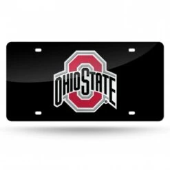Discount - Ohio State Buckeyes Laser Cut License Plate
