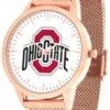 Discount - Ohio State Buckeyes Rose Mesh Statement Watch