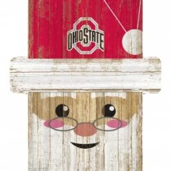 Discount - Ohio State Buckeyes Santa Ornament
