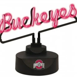 Discount - Ohio State Buckeyes Script Neon Desk Lamp