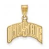 Discount - Ohio State Buckeyes Sterling Silver Gold Plated Large Pendant