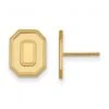 Discount - Ohio State Buckeyes Sterling Silver Gold Plated Small Post Earrings