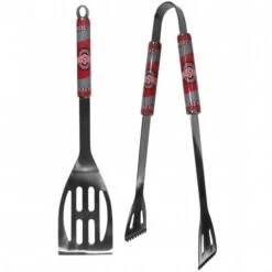 Discount - Ohio State Buckeyes 2 Piece Steel BBQ Tool Set