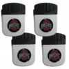 Discount - Ohio State Buckeyes 4 Pack Chip Clip Magnet with Bottle Opener