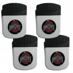 Discount - Ohio State Buckeyes 4 Pack Chip Clip Magnet with Bottle Opener