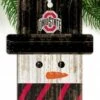 Discount - Ohio State Buckeyes Snowman Ornament