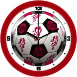 Discount - Ohio State Buckeyes Soccer Wall Clock