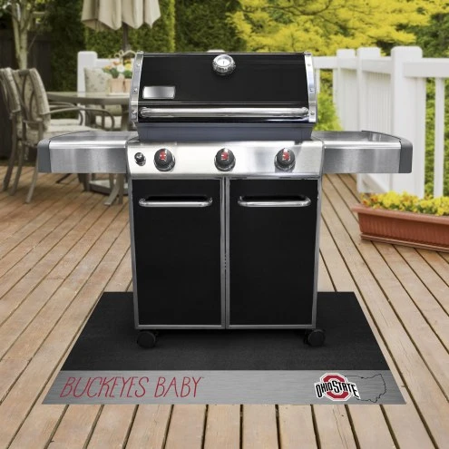Discount - Ohio State Buckeyes Southern Style Grill Mat 1 Discount - Ohio State Buckeyes Southern Style Grill Mat