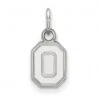 Discount - Ohio State Buckeyes Sterling Silver Extra Small Pendant