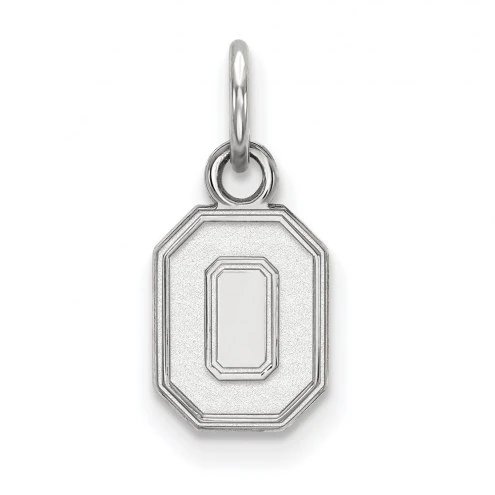 Discount - Ohio State Buckeyes Sterling Silver Extra Small Pendant 1 Discount - Ohio State Buckeyes Sterling Silver Extra Small Pendant