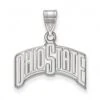Discount - Ohio State Buckeyes Sterling Silver Large Pendant