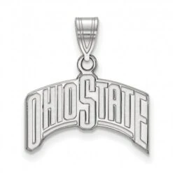 Discount - Ohio State Buckeyes Sterling Silver Large Pendant