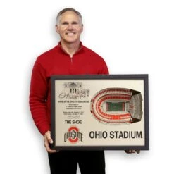 Discount - Ohio State Buckeyes 25-Layer StadiumViews 3D Wall Art -Ohiostate Hobby Import Store ohio state buckeyes stadium view wall art altimage 02 FullSize