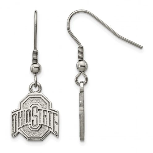 Discount - Ohio State Buckeyes Stainless Steel Dangle Earrings 1 Discount - Ohio State Buckeyes Stainless Steel Dangle Earrings