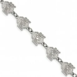 Discount - Ohio State Buckeyes Stainless Steel Logo Bracelet