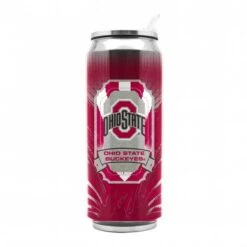 Discount - Ohio State Buckeyes Stainless Steel Thermo Can