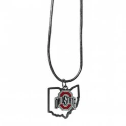 Discount - Ohio State Buckeyes State Charm Necklace