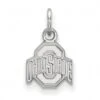 Discount - Ohio State Buckeyes Sterling Silver Extra Small Pendant