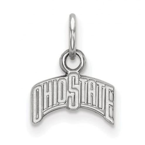Discount - Ohio State Buckeyes Sterling Silver Extra Small Pendant 1 Discount - Ohio State Buckeyes Sterling Silver Extra Small Pendant