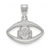 Discount - Ohio State Buckeyes Sterling Silver Football Pendant