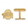 Discount - Ohio State Buckeyes Sterling Silver Gold Plated Cuff Links