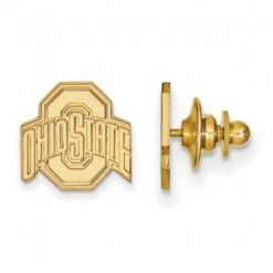 Discount - Ohio State Buckeyes Sterling Silver Gold Plated Lapel Pin