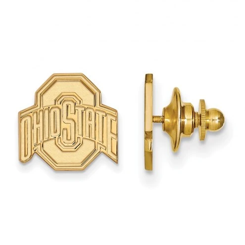Discount - Ohio State Buckeyes Sterling Silver Gold Plated Lapel Pin 1 Discount - Ohio State Buckeyes Sterling Silver Gold Plated Lapel Pin